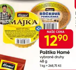 Hruška Paštika Hamé nabídka