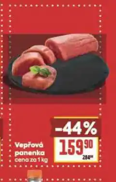 Billa Vepřová panenka nabídka