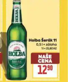 Billa Pivo holba šerák 11 nabídka