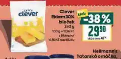 Billa Clever eidam 30% bloček nabídka