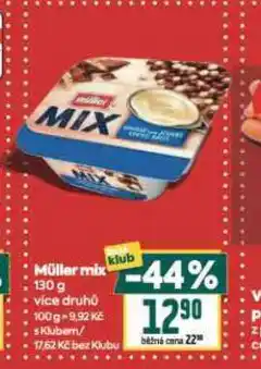 Billa Müller mix nabídka