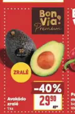 Billa Avokádo zralé nabídka