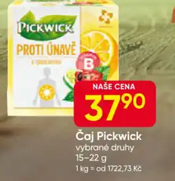Hruška Čaj Pickwick nabídka