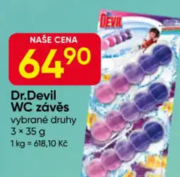 Hruška Dr.Devil WC závěs nabídka