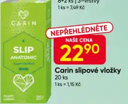 Hruška Carin slipové vložky nabídka