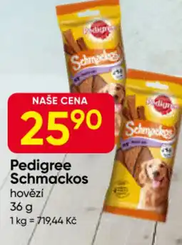 Hruška Pedigree Schmackos nabídka
