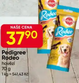Hruška Pedigree Rodeo hovězí nabídka
