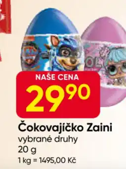 Hruška Čokovajíčko Zaini nabídka