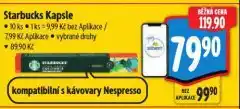 Albert Starbucks kávové kapsle nabídka