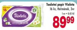 Qanto Toaletní papír Violeta 16 ks, Heřmánek, 3vr nabídka