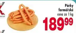 Qanto Párky farmářské nabídka