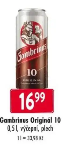 Qanto Gambrinus Originál 10 nabídka