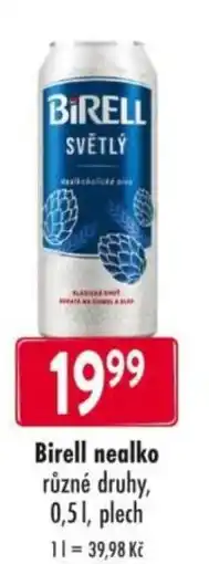 Qanto Birell nealko nabídka