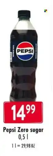 Qanto Pepsi Zero sugar nabídka