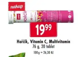 Qanto Hořčík, Vitamin C, Multivitamín nabídka
