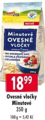 Qanto Bonavita Ovesné vločky Minutové nabídka
