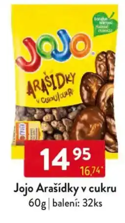 Qanto Jojo Arašídky v cukru nabídka
