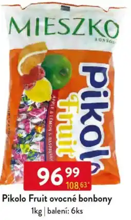 Qanto Pikolo Fruit ovocné bonbony nabídka