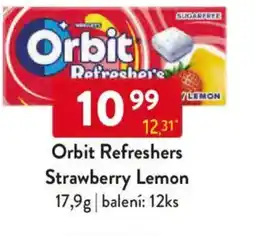 Qanto Orbit Refreshers Strawberry Lemon nabídka