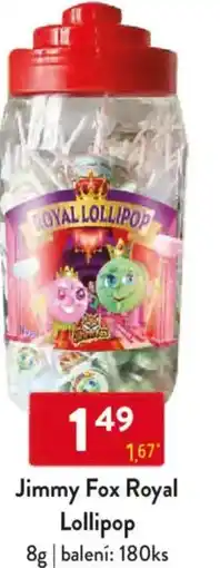 Qanto Jimmy Fox Royal Lollipop nabídka