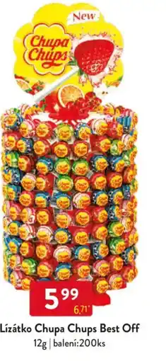 Qanto Lízátko Chupa Chups Best Off nabídka