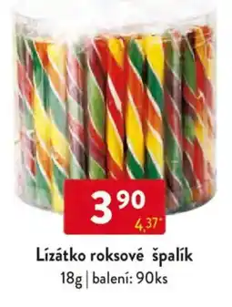 Qanto Lízátko roksové špalík nabídka