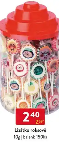 Qanto Lízátko roksové nabídka