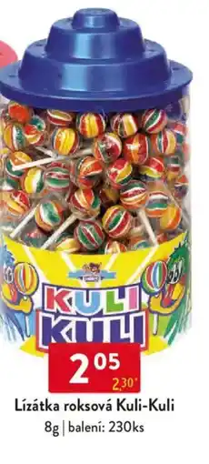 Qanto Lízátka roksová Kuli-Kuli nabídka