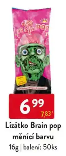 Qanto Lízátko Brain pop měnící barvu nabídka