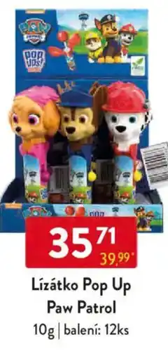 Qanto Lízátko Pop Up Paw Patrol nabídka