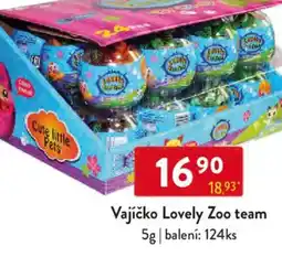 Qanto Vajíčko Lovely Zoo team nabídka