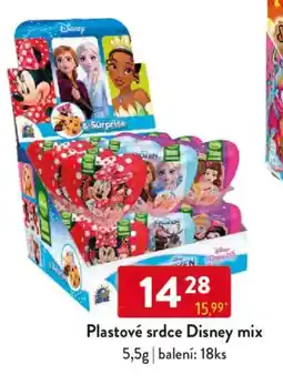 Qanto Plastové srdce Disney mix nabídka