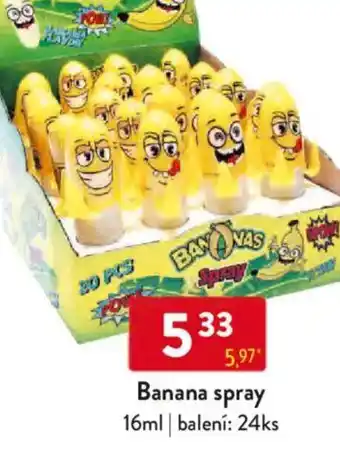 Qanto Banana spray nabídka