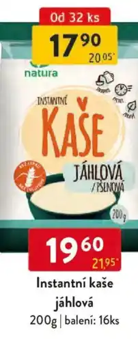 Qanto Instantní kaše jáhlová nabídka