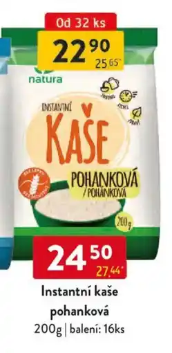 Qanto Instantní kaše pohanková nabídka