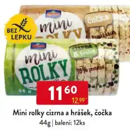 Qanto Mini rolky cizrna a hrášek, čočka nabídka