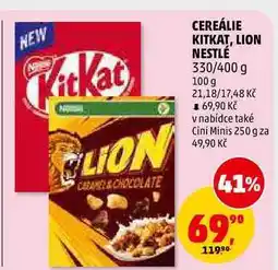 Penny Market CEREÁLIE LION NESTLÉ nabídka