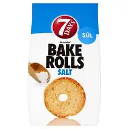 Penny Market 7 Days Bake Rolls, vybrané druhy 80g nabídka