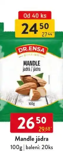 Qanto DR.Ensa Mandle jádra nabídka