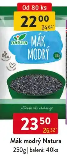 Qanto Mák modrý Natura nabídka