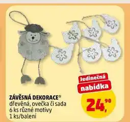 Penny Market ZÁVĚSNÁ DEKORACE, 1 ks nabídka