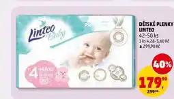 Penny Market DĚTSKÉ PLENKY LINTEO, 42-50 ks nabídka