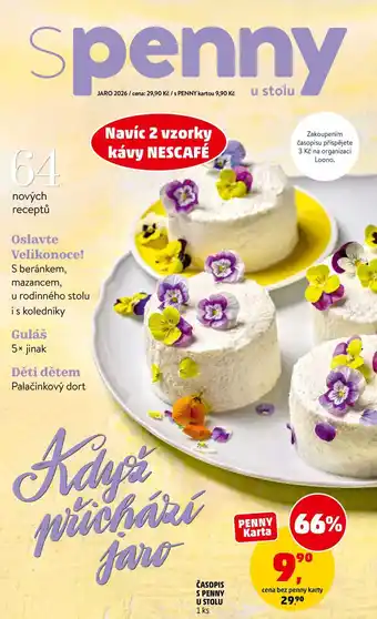 Penny Market ČASOPIS S PENNY U STOLU, 1 ks nabídka