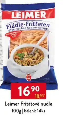 Qanto Leimer Fritátové nudle nabídka