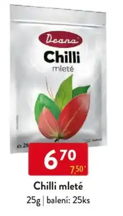 Qanto Deana Chilli mleté nabídka