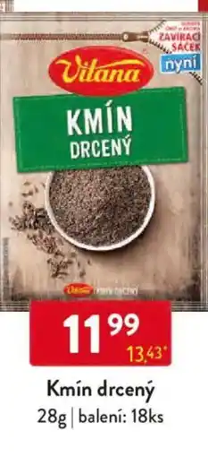 Qanto Vitana Kmín drcený nabídka