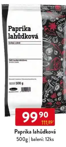 Qanto Paprika lahůdková nabídka