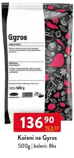 Qanto Koření na Gyros nabídka