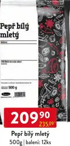 Qanto Pepř bílý mletý nabídka