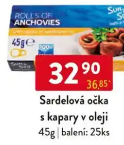 Qanto Sardelová očka s kapary v oleji nabídka